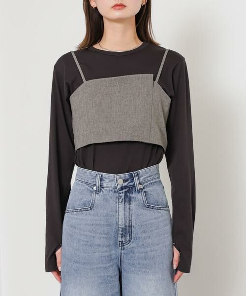 SENSE OF PLACE by URBAN RESEARCH / センスオブプレイス バイ アーバンリサーチ キャミソール・チューブトップ | キャミソールビスチェ | 詳細9