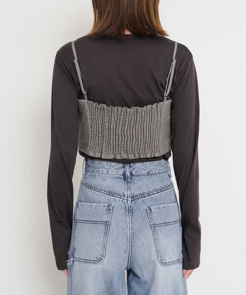 SENSE OF PLACE by URBAN RESEARCH / センスオブプレイス バイ アーバンリサーチ キャミソール・チューブトップ | キャミソールビスチェ | 詳細11