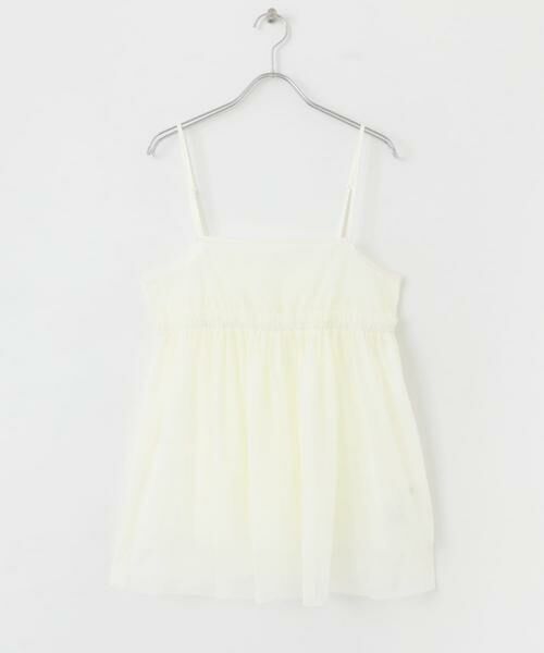 SENSE OF PLACE by URBAN RESEARCH / センスオブプレイス バイ アーバンリサーチ キャミソール・チューブトップ | チュールキャミソールトップ | 詳細15