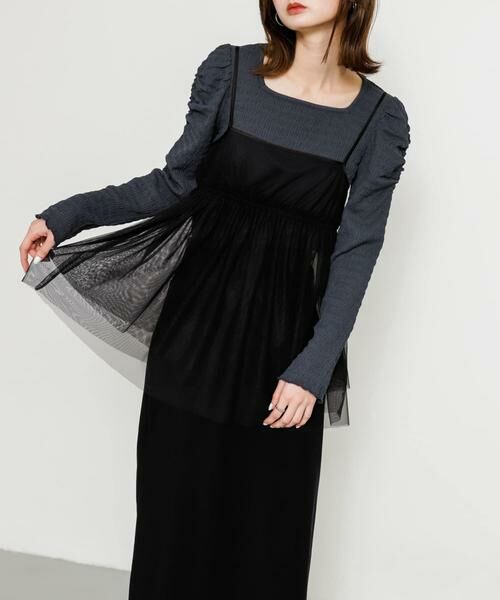 SENSE OF PLACE by URBAN RESEARCH / センスオブプレイス バイ アーバンリサーチ キャミソール・チューブトップ | チュールキャミソールトップ | 詳細19