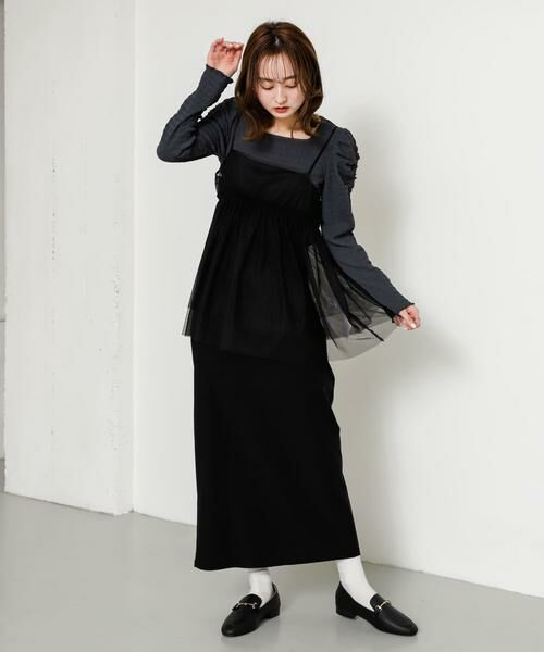 SENSE OF PLACE by URBAN RESEARCH / センスオブプレイス バイ アーバンリサーチ キャミソール・チューブトップ | チュールキャミソールトップ | 詳細21