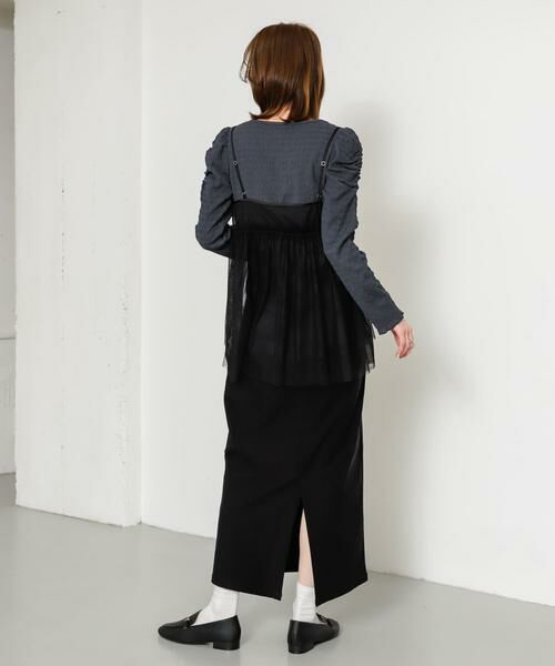 SENSE OF PLACE by URBAN RESEARCH / センスオブプレイス バイ アーバンリサーチ キャミソール・チューブトップ | チュールキャミソールトップ | 詳細22