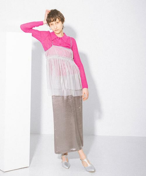 SENSE OF PLACE by URBAN RESEARCH / センスオブプレイス バイ アーバンリサーチ キャミソール・チューブトップ | チュールキャミソールトップ | 詳細26