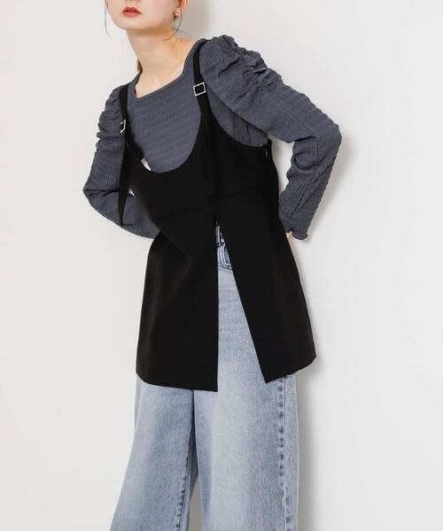 SENSE OF PLACE by URBAN RESEARCH / センスオブプレイス バイ アーバンリサーチ その他トップス | スリットキャミソールトップ | 詳細4