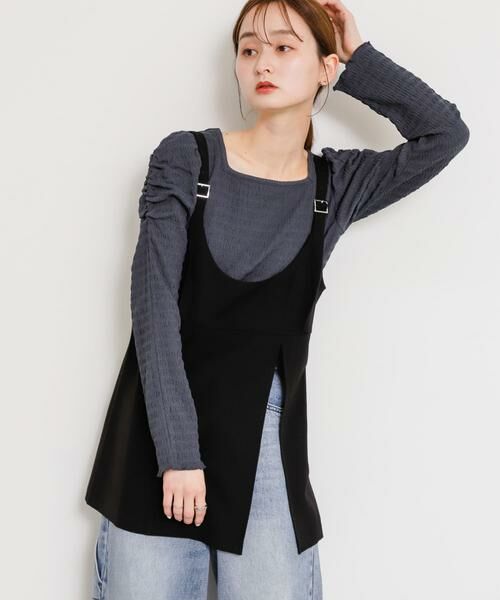 SENSE OF PLACE by URBAN RESEARCH / センスオブプレイス バイ アーバンリサーチ その他トップス | スリットキャミソールトップ | 詳細5