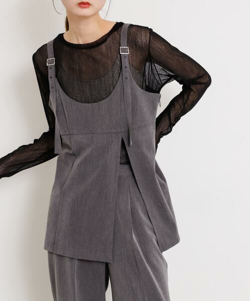 SENSE OF PLACE by URBAN RESEARCH / センスオブプレイス バイ アーバンリサーチ その他トップス | スリットキャミソールトップ | 詳細15