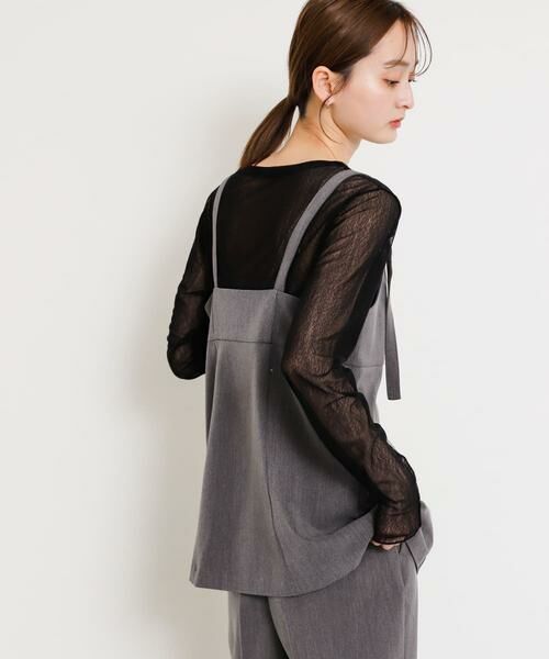 SENSE OF PLACE by URBAN RESEARCH / センスオブプレイス バイ アーバンリサーチ その他トップス | スリットキャミソールトップ | 詳細17