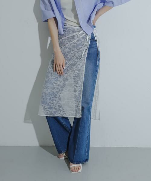 SENSE OF PLACE by URBAN RESEARCH / センスオブプレイス バイ アーバンリサーチ デニムパンツ | センタープレスフレアデニム | 詳細3