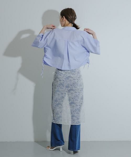 SENSE OF PLACE by URBAN RESEARCH / センスオブプレイス バイ アーバンリサーチ デニムパンツ | センタープレスフレアデニム | 詳細6