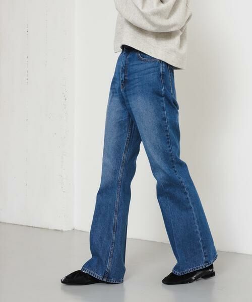 SENSE OF PLACE by URBAN RESEARCH / センスオブプレイス バイ アーバンリサーチ デニムパンツ | センタープレスフレアデニム | 詳細8