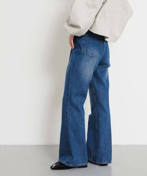 SENSE OF PLACE by URBAN RESEARCH / センスオブプレイス バイ アーバンリサーチ デニムパンツ | センタープレスフレアデニム | 詳細9