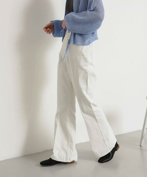 SENSE OF PLACE by URBAN RESEARCH / センスオブプレイス バイ アーバンリサーチ デニムパンツ | センタープレスフレアデニム | 詳細26