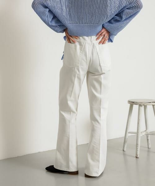 SENSE OF PLACE by URBAN RESEARCH / センスオブプレイス バイ アーバンリサーチ デニムパンツ | センタープレスフレアデニム | 詳細28