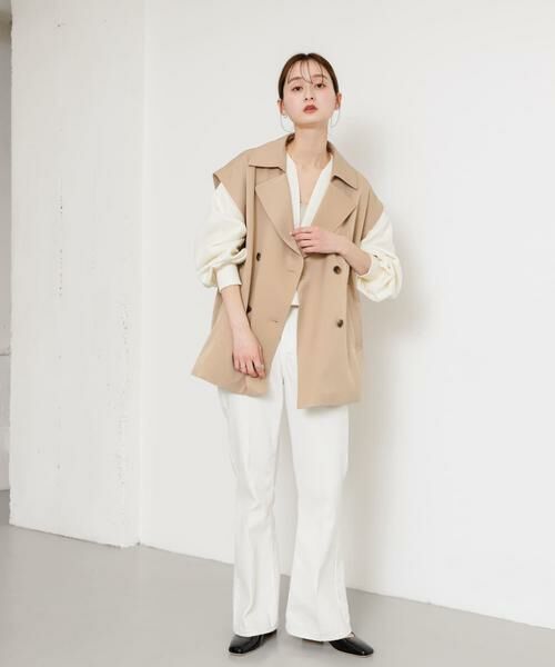 SENSE OF PLACE by URBAN RESEARCH / センスオブプレイス バイ アーバンリサーチ デニムパンツ | センタープレスフレアデニム | 詳細30