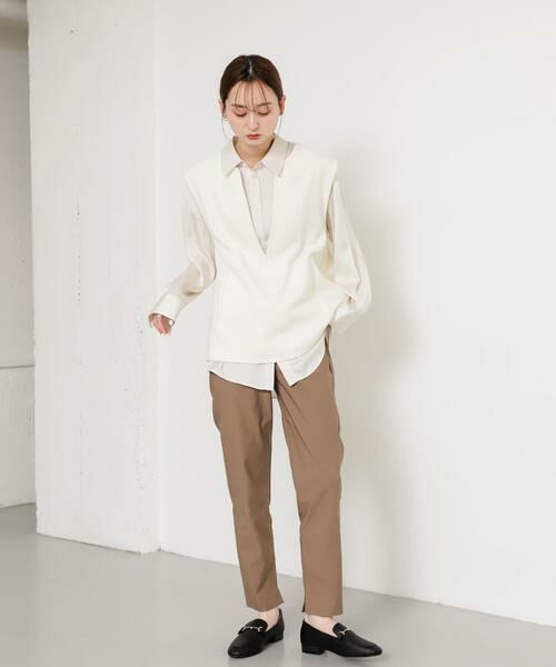 SENSE OF PLACE by URBAN RESEARCH / センスオブプレイス バイ アーバンリサーチ その他パンツ | ストレッチスリムテーパードパンツ | 詳細11