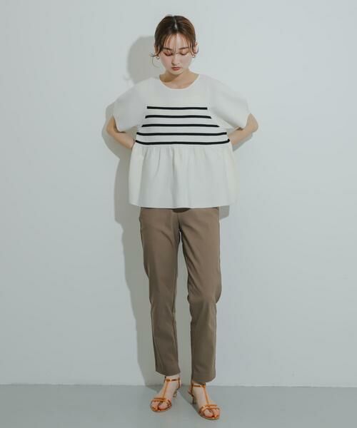 SENSE OF PLACE by URBAN RESEARCH / センスオブプレイス バイ アーバンリサーチ その他パンツ | ストレッチスリムテーパードパンツ | 詳細5