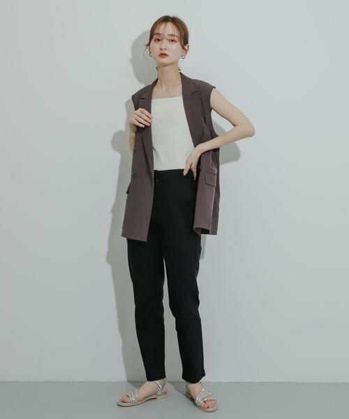 SENSE OF PLACE by URBAN RESEARCH / センスオブプレイス バイ アーバンリサーチ その他パンツ | ストレッチスリムテーパードパンツ | 詳細23