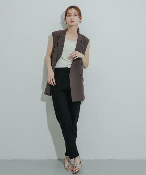 SENSE OF PLACE by URBAN RESEARCH / センスオブプレイス バイ アーバンリサーチ その他パンツ | ストレッチスリムテーパードパンツ | 詳細24