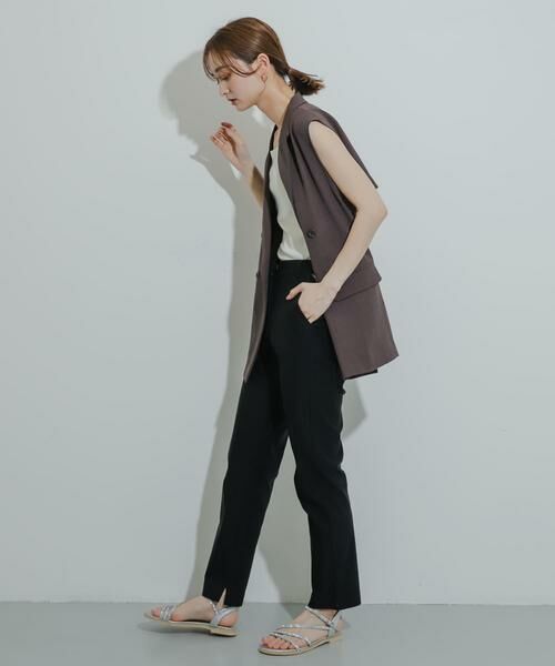 SENSE OF PLACE by URBAN RESEARCH / センスオブプレイス バイ アーバンリサーチ その他パンツ | ストレッチスリムテーパードパンツ | 詳細25