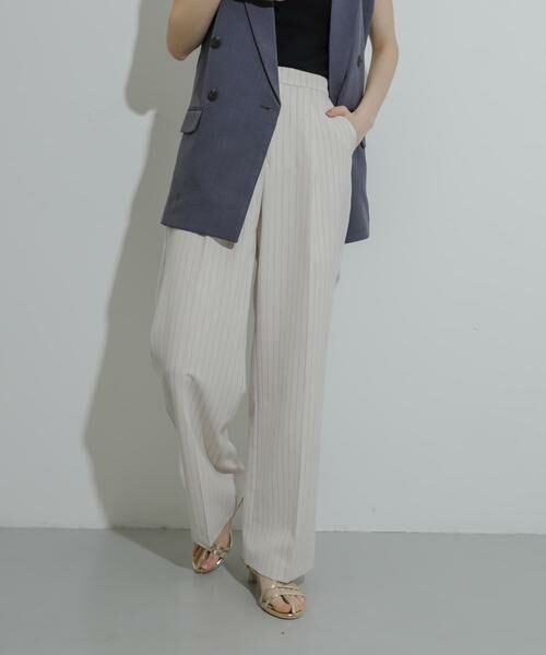 SENSE OF PLACE by URBAN RESEARCH / センスオブプレイス バイ アーバンリサーチ その他パンツ | 『5サイズ展開』センタープレスストレートパンツ | 詳細2