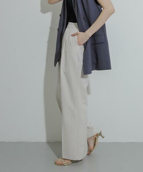 SENSE OF PLACE by URBAN RESEARCH / センスオブプレイス バイ アーバンリサーチ その他パンツ | 『5サイズ展開』センタープレスストレートパンツ | 詳細3