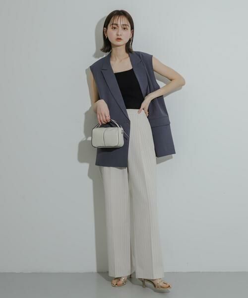 SENSE OF PLACE by URBAN RESEARCH / センスオブプレイス バイ アーバンリサーチ その他パンツ | 『5サイズ展開』センタープレスストレートパンツ | 詳細4