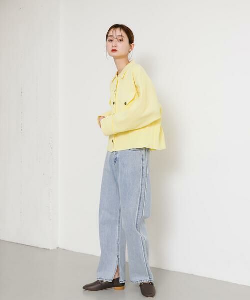 SENSE OF PLACE by URBAN RESEARCH / センスオブプレイス バイ アーバンリサーチ デニムパンツ | サイドフリンジデニム | 詳細10