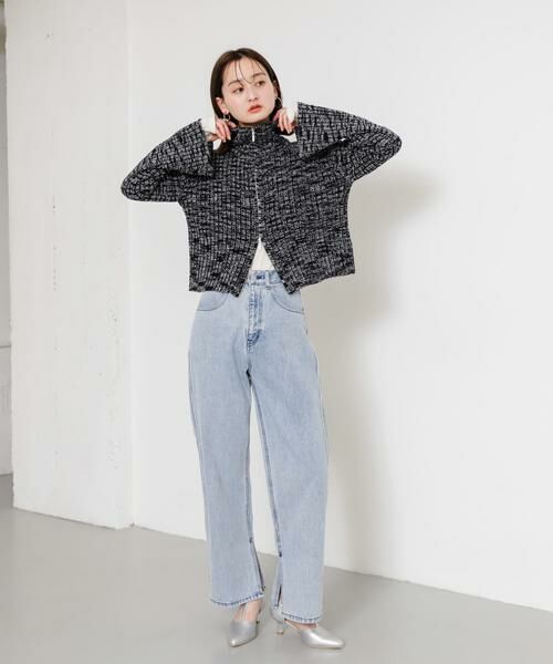 SENSE OF PLACE by URBAN RESEARCH / センスオブプレイス バイ アーバンリサーチ デニムパンツ | サイドフリンジデニム | 詳細12