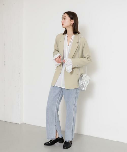 SENSE OF PLACE by URBAN RESEARCH / センスオブプレイス バイ アーバンリサーチ デニムパンツ | サイドフリンジデニム | 詳細13