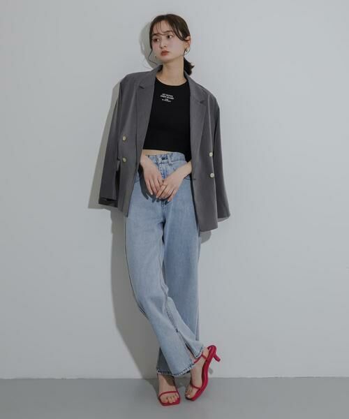 SENSE OF PLACE by URBAN RESEARCH / センスオブプレイス バイ アーバンリサーチ デニムパンツ | サイドフリンジデニム | 詳細14