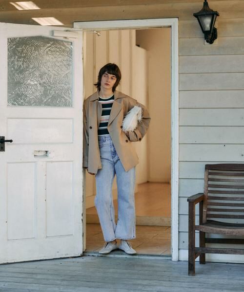 SENSE OF PLACE by URBAN RESEARCH / センスオブプレイス バイ アーバンリサーチ デニムパンツ | サイドフリンジデニム | 詳細3