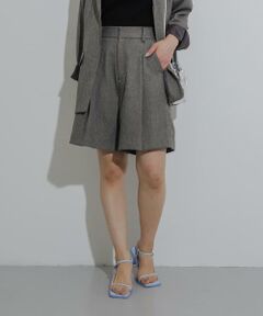 SENSE OF PLACE by URBAN RESEARCH / センスオブプレイス バイ アーバンリサーチ ショート・ハーフ・半端丈パンツ | タックバミューダパンツ