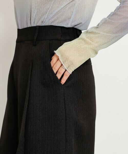 SENSE OF PLACE by URBAN RESEARCH / センスオブプレイス バイ アーバンリサーチ ショート・ハーフ・半端丈パンツ | タックバミューダパンツ | 詳細9