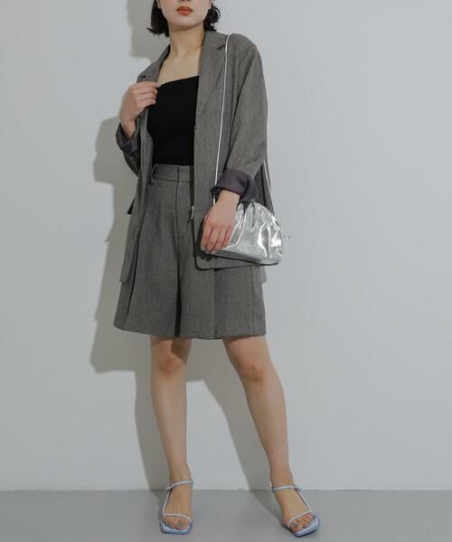 SENSE OF PLACE by URBAN RESEARCH / センスオブプレイス バイ アーバンリサーチ ショート・ハーフ・半端丈パンツ | タックバミューダパンツ | 詳細13