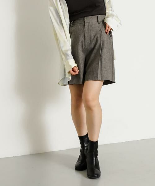 SENSE OF PLACE by URBAN RESEARCH / センスオブプレイス バイ アーバンリサーチ ショート・ハーフ・半端丈パンツ | タックバミューダパンツ | 詳細16