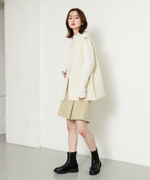 SENSE OF PLACE by URBAN RESEARCH / センスオブプレイス バイ アーバンリサーチ ショート・ハーフ・半端丈パンツ | タックバミューダパンツ | 詳細30