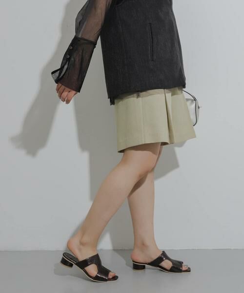 SENSE OF PLACE by URBAN RESEARCH / センスオブプレイス バイ アーバンリサーチ ショート・ハーフ・半端丈パンツ | タックバミューダパンツ | 詳細22
