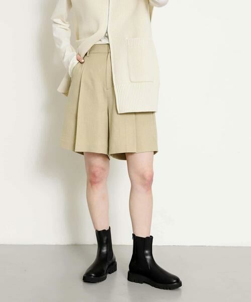 SENSE OF PLACE by URBAN RESEARCH / センスオブプレイス バイ アーバンリサーチ ショート・ハーフ・半端丈パンツ | タックバミューダパンツ | 詳細26