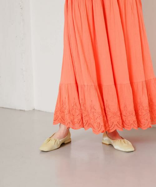 SENSE OF PLACE by URBAN RESEARCH / センスオブプレイス バイ アーバンリサーチ スカート | スカラップレースヨウリュウティアードスカート | 詳細6