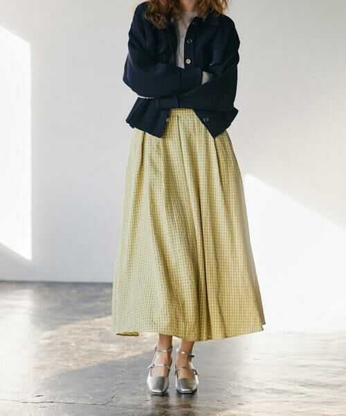 SENSE OF PLACE by URBAN RESEARCH / センスオブプレイス バイ アーバンリサーチ スカート | チェックボリュームスカート | 詳細1