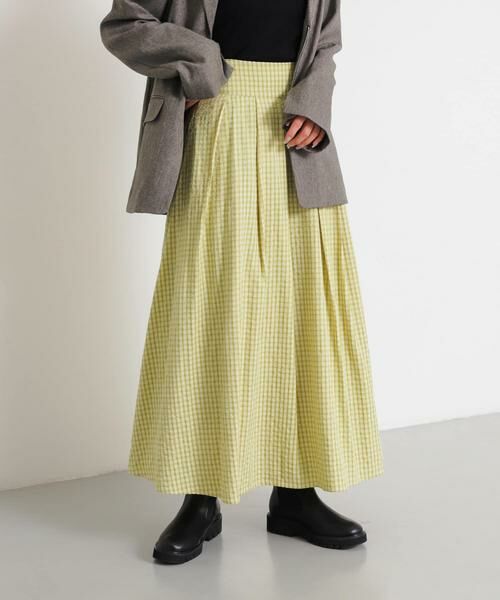 SENSE OF PLACE by URBAN RESEARCH / センスオブプレイス バイ アーバンリサーチ スカート | チェックボリュームスカート | 詳細4
