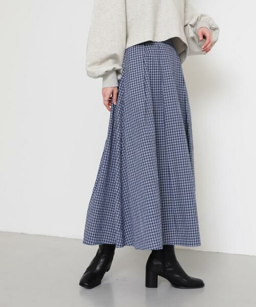 SENSE OF PLACE by URBAN RESEARCH / センスオブプレイス バイ アーバンリサーチ スカート | チェックボリュームスカート | 詳細13