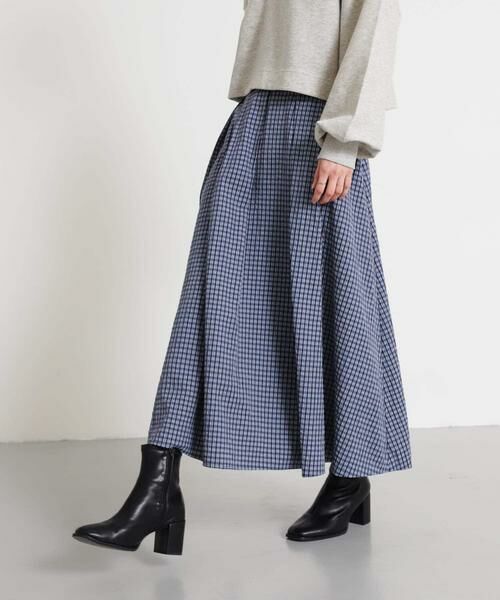 SENSE OF PLACE by URBAN RESEARCH / センスオブプレイス バイ アーバンリサーチ スカート | チェックボリュームスカート | 詳細14