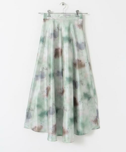 SENSE OF PLACE by URBAN RESEARCH / センスオブプレイス バイ アーバンリサーチ スカート | ボカシプリントロングスカート | 詳細11