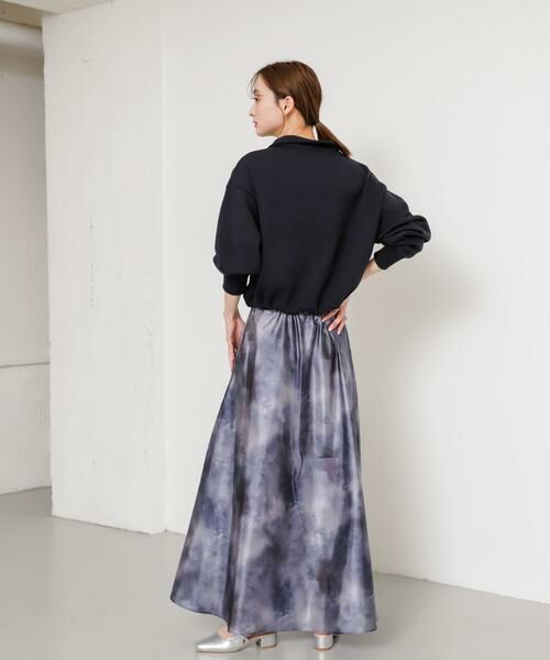 SENSE OF PLACE by URBAN RESEARCH / センスオブプレイス バイ アーバンリサーチ スカート | ボカシプリントロングスカート | 詳細27