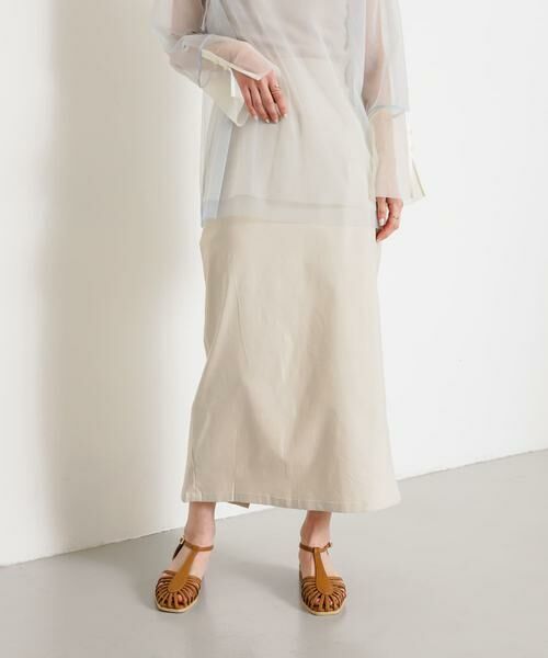 SENSE OF PLACE by URBAN RESEARCH / センスオブプレイス バイ アーバンリサーチ スカート | ストレッチサスツキハイウエストスカート | 詳細22