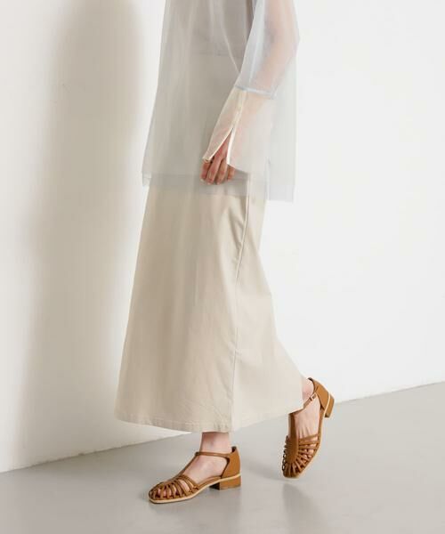 SENSE OF PLACE by URBAN RESEARCH / センスオブプレイス バイ アーバンリサーチ スカート | ストレッチサスツキハイウエストスカート | 詳細23
