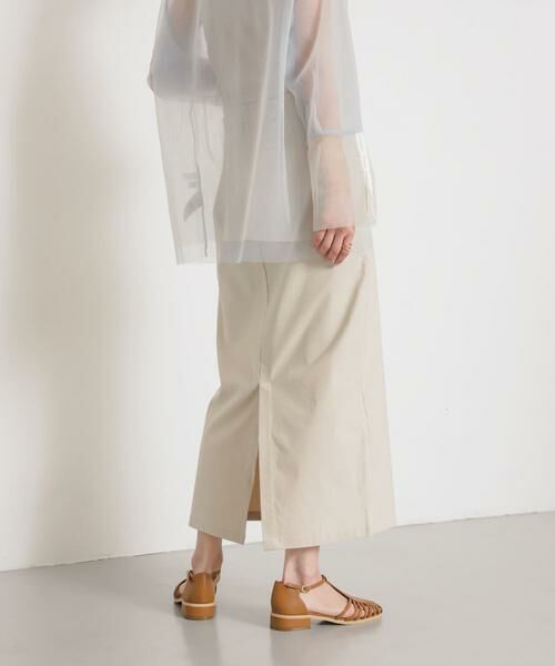 SENSE OF PLACE by URBAN RESEARCH / センスオブプレイス バイ アーバンリサーチ スカート | ストレッチサスツキハイウエストスカート | 詳細24