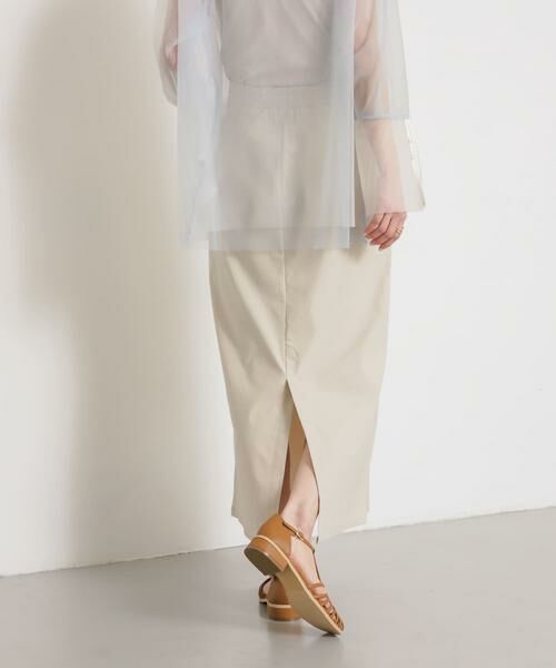 SENSE OF PLACE by URBAN RESEARCH / センスオブプレイス バイ アーバンリサーチ スカート | ストレッチサスツキハイウエストスカート | 詳細25