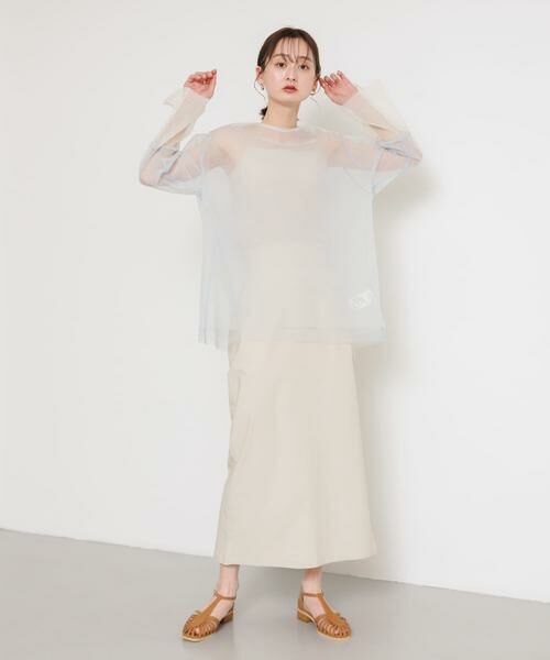 SENSE OF PLACE by URBAN RESEARCH / センスオブプレイス バイ アーバンリサーチ スカート | ストレッチサスツキハイウエストスカート | 詳細27